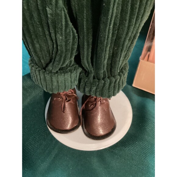 The Collector’s Choice By Dan Dee 18” Porcelain Boy Doll Blonde Caroler In Box - Picture 15 of 16